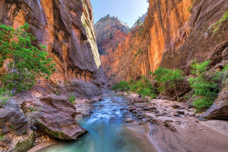 The Narrows at Zion National Park