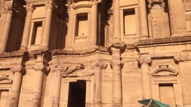 Me at the Monastery in Petra, Jordan
